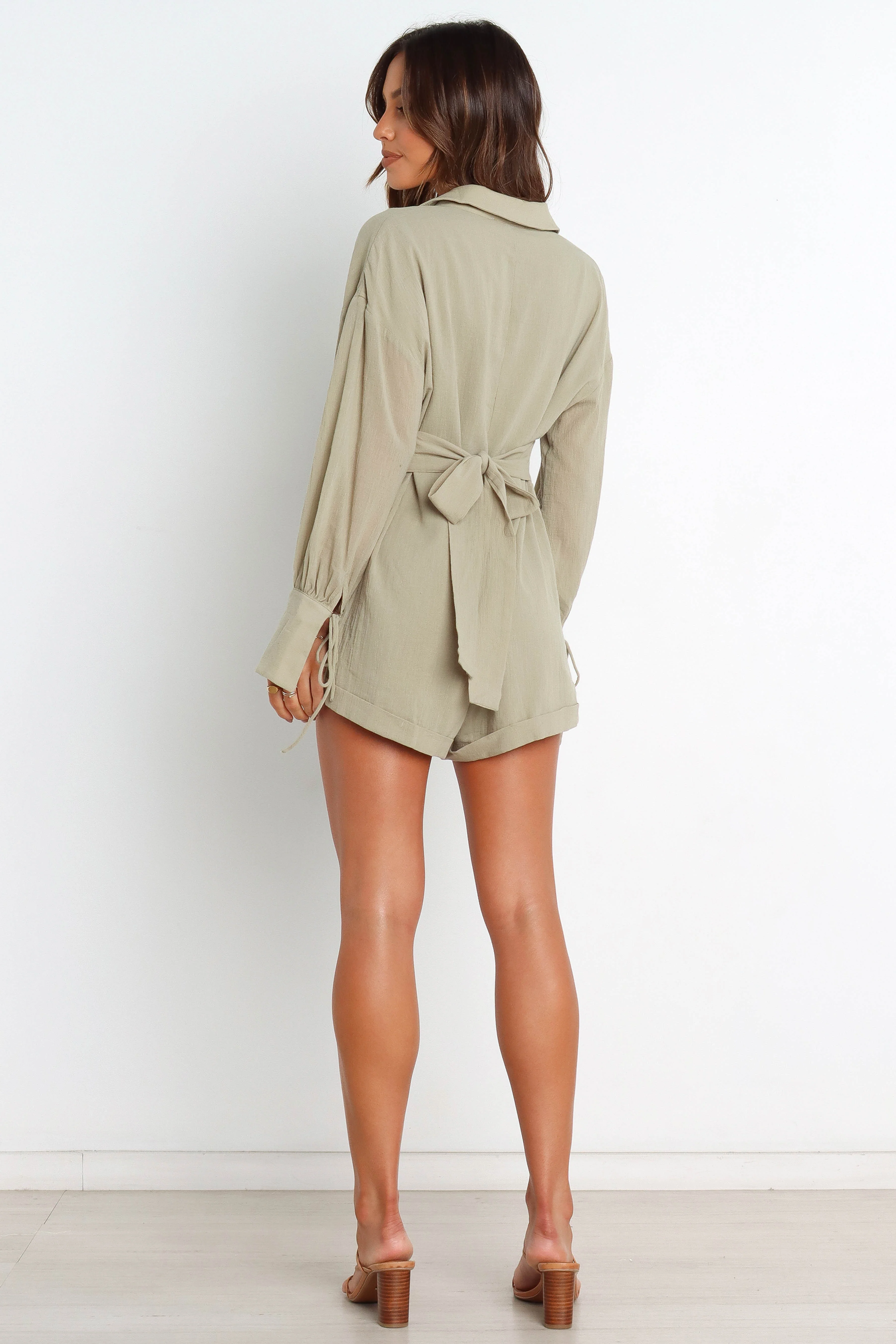 Becky Romper - Sage - Image 7