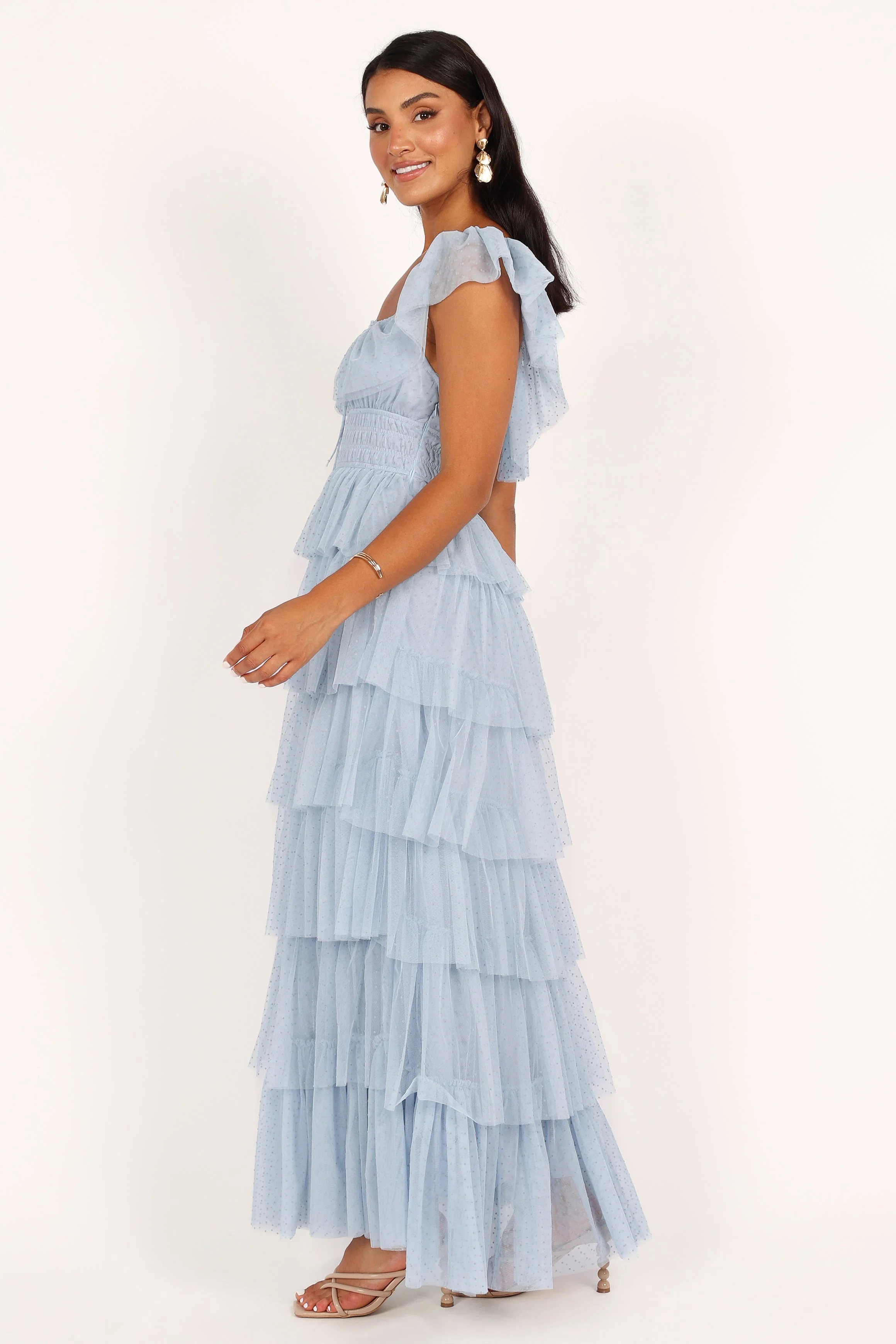 Belle Maxi Dress - Blue - Image 3