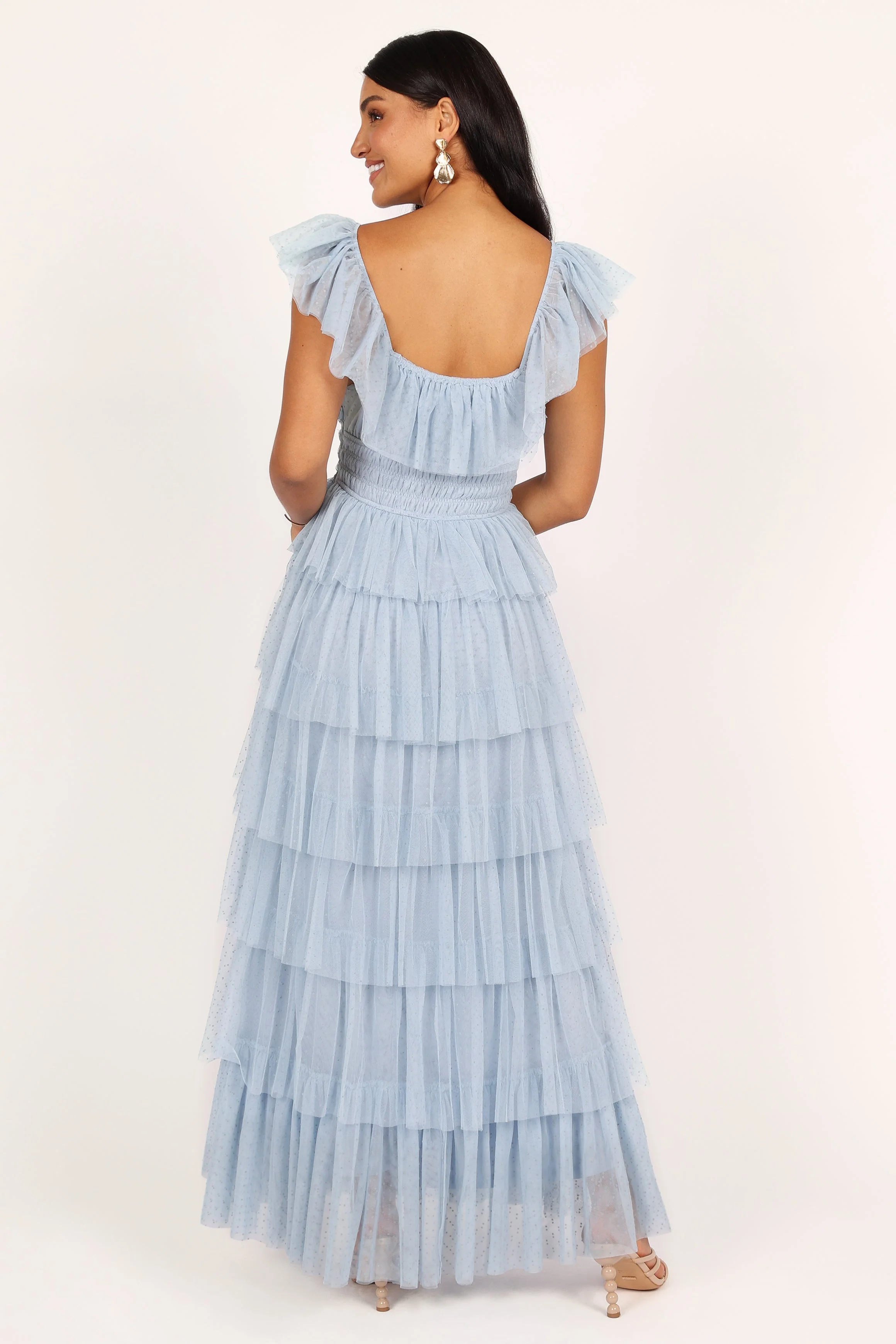 Belle Maxi Dress - Blue - Image 4