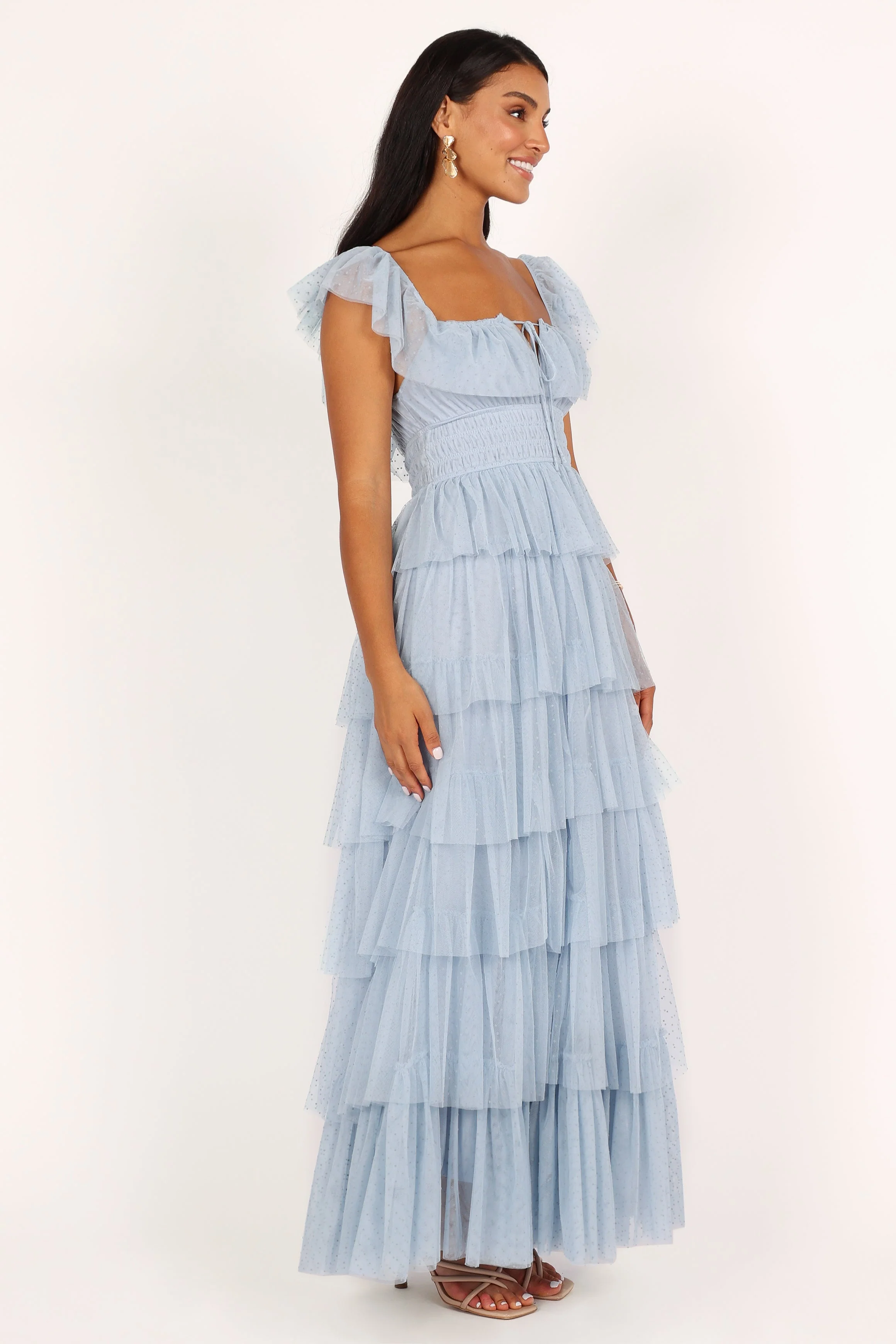 Belle Maxi Dress - Blue - Image 5