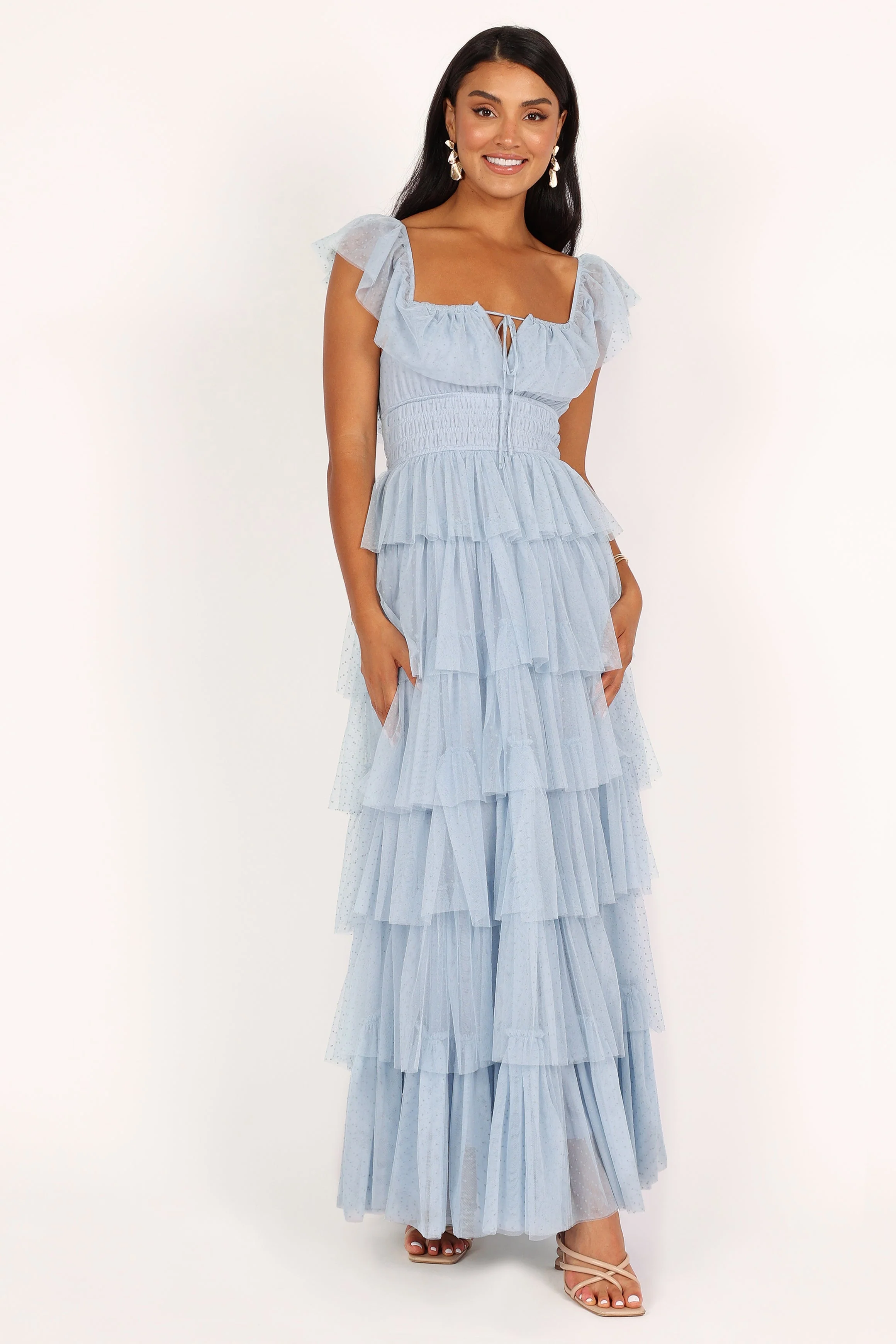 Belle Maxi Dress - Blue - Image 6