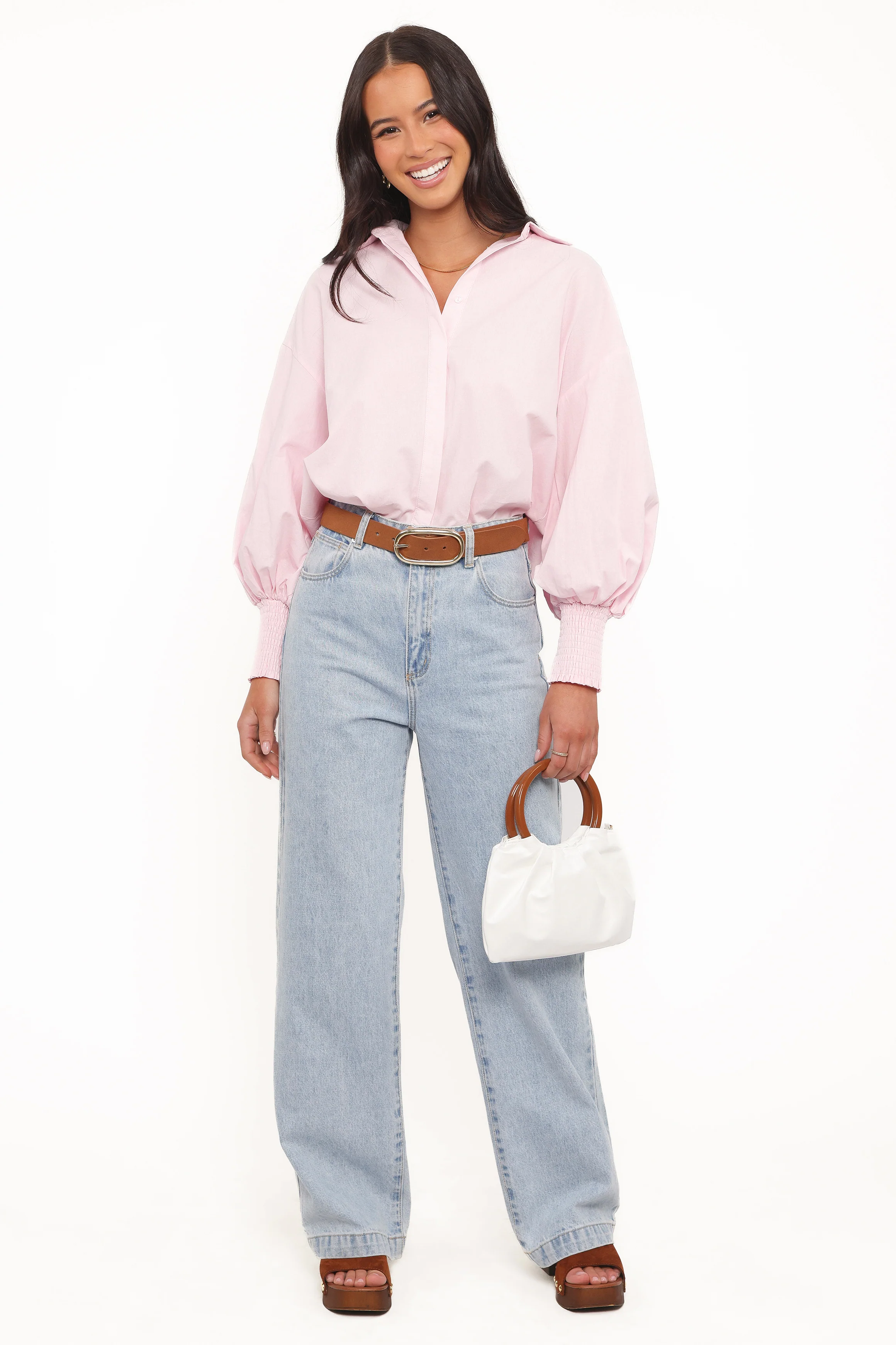 Carys Shirt - Pale Pink - Image 6
