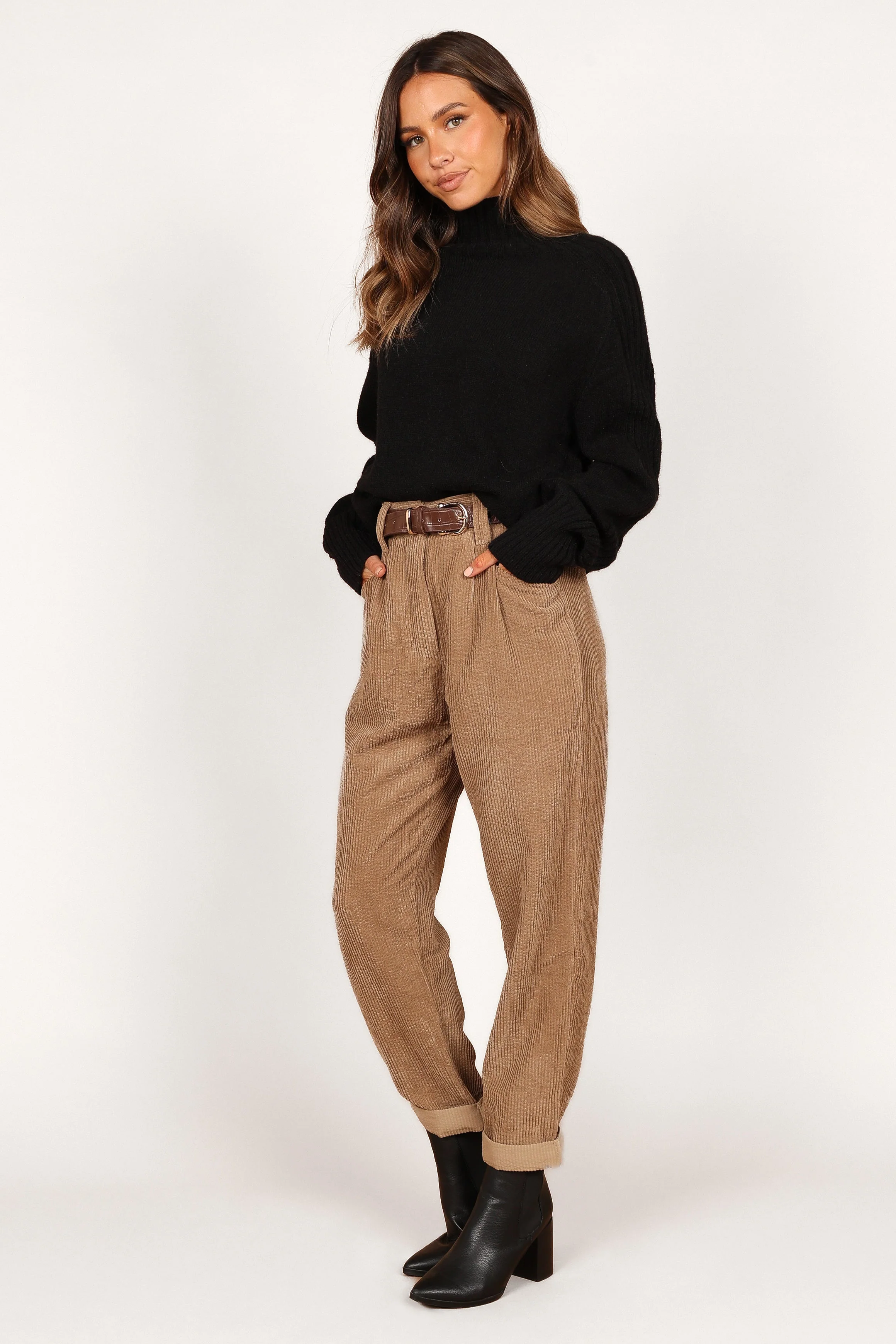 Cersi Knit Sweater - Black - Image 3