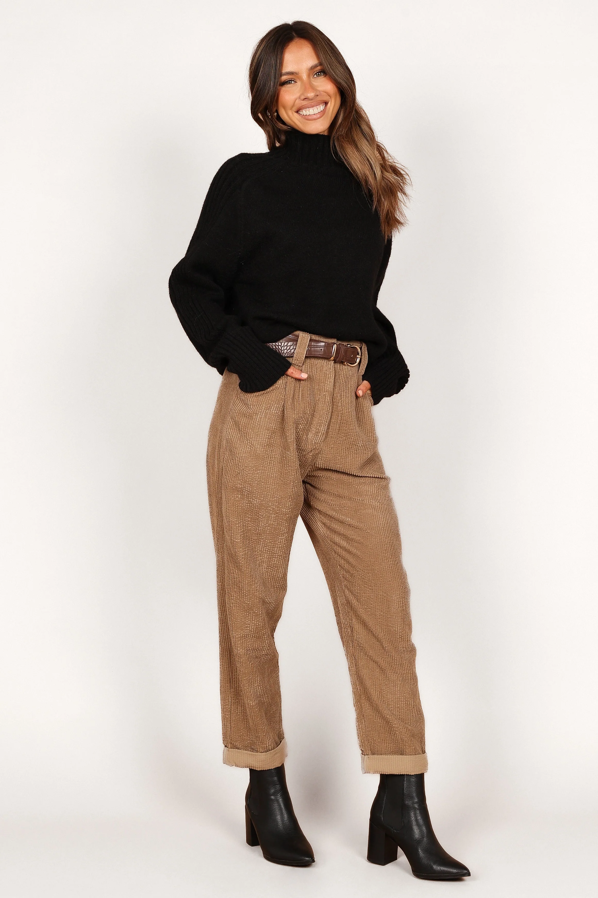 Cersi Knit Sweater - Black - Image 5