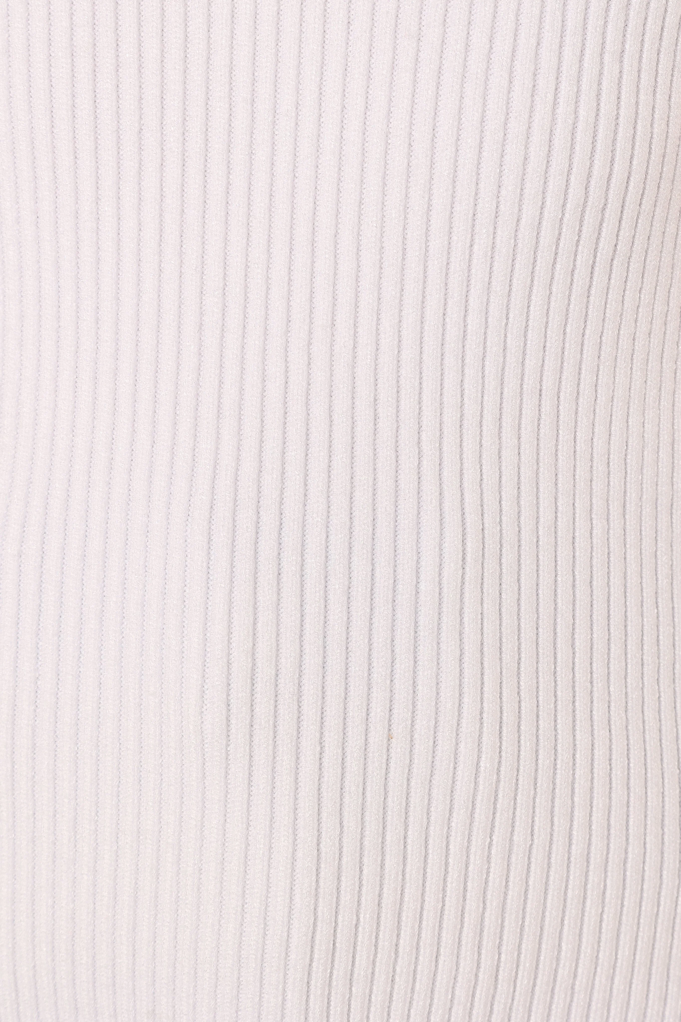 Emily Rib Top - White - Image 7