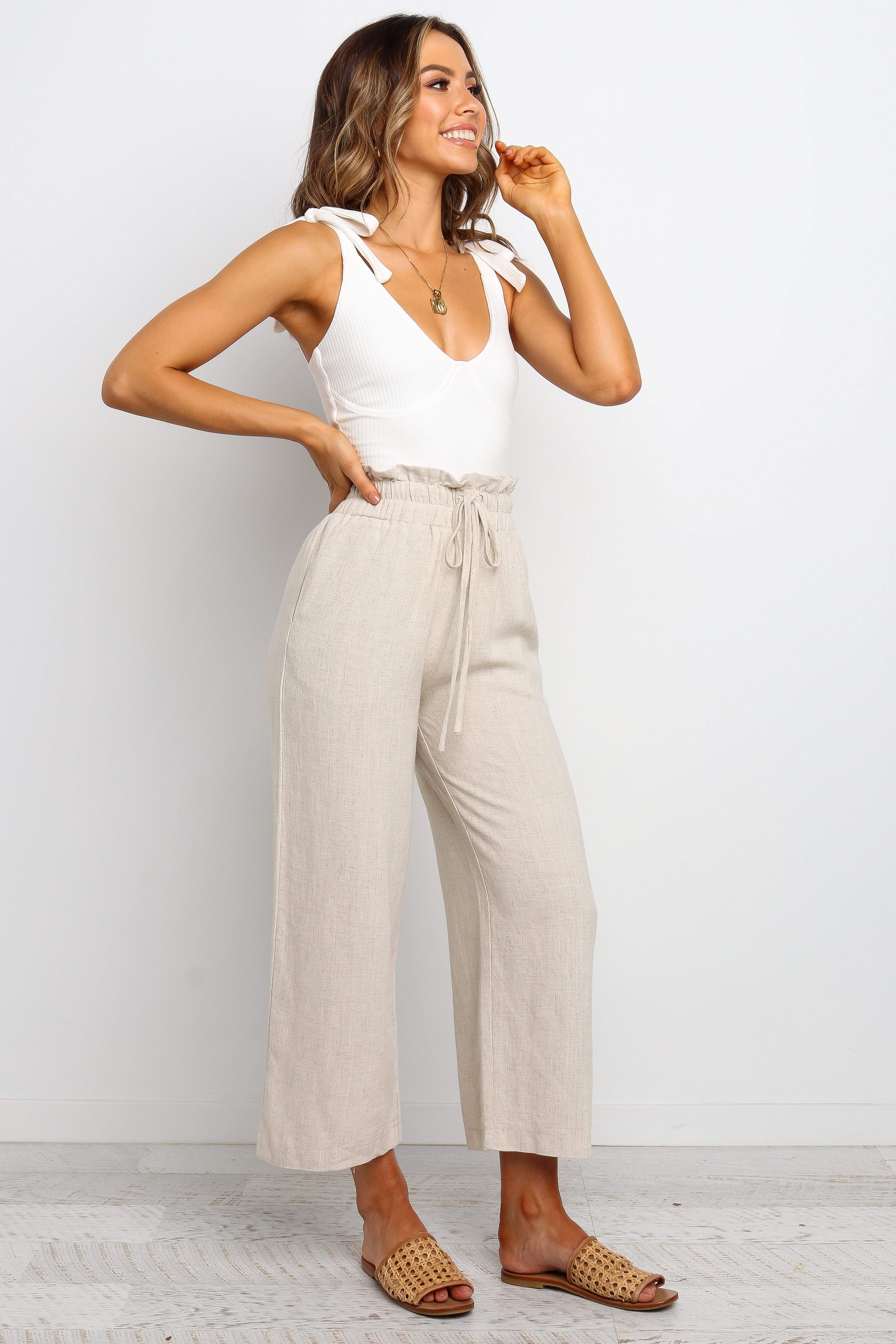 Hawthorne Pant - Beige - Image 6