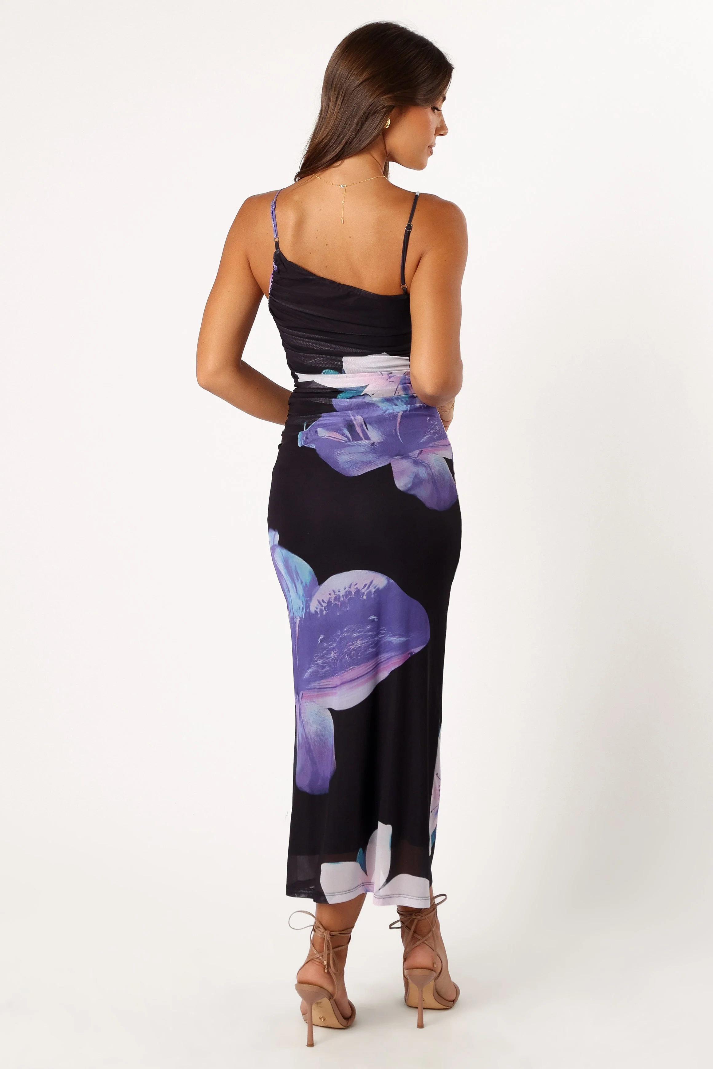 Jasmine Maxi Dress - Black Floral - Image 3