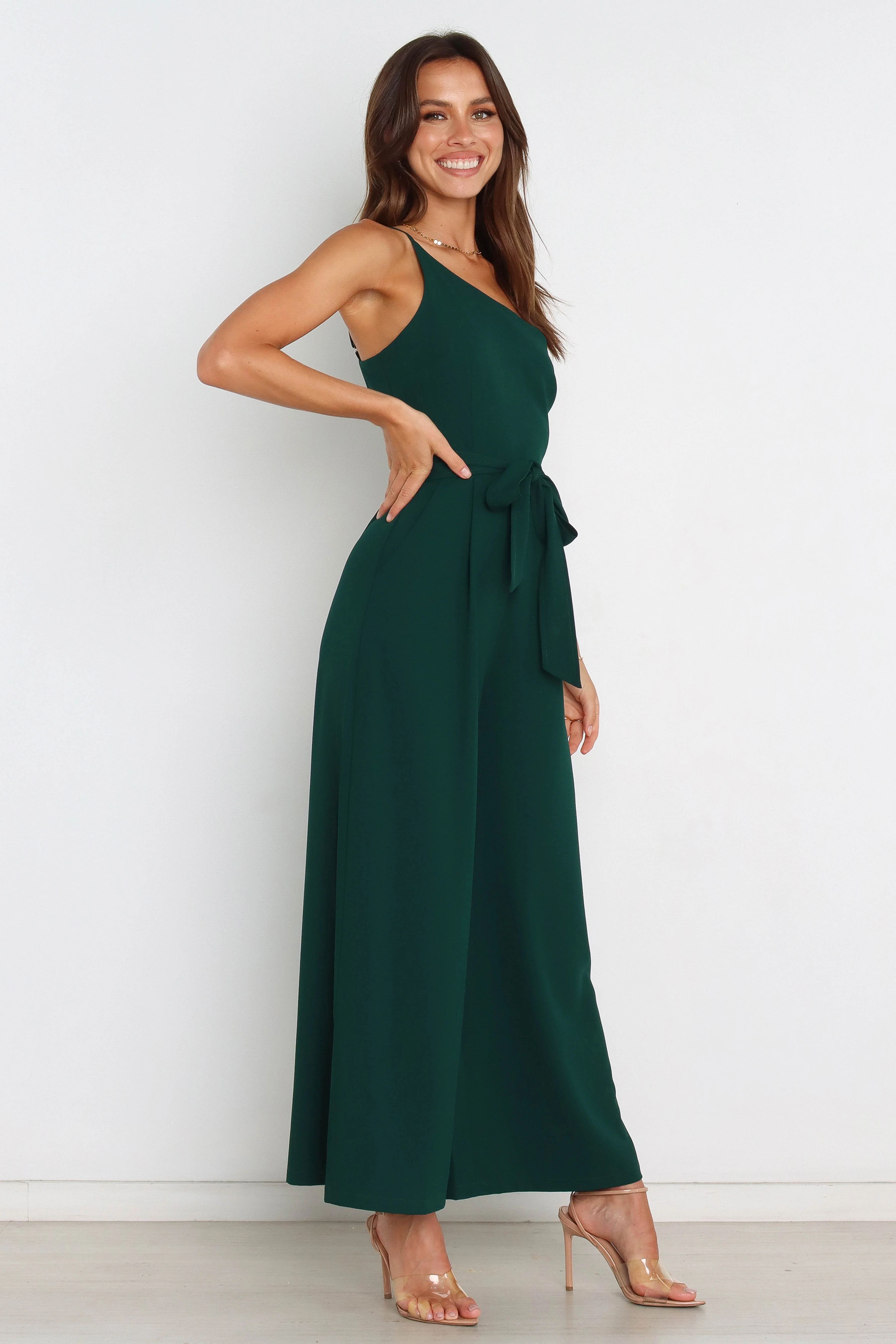 Leyton Jumpsuit - Emerald - Image 5