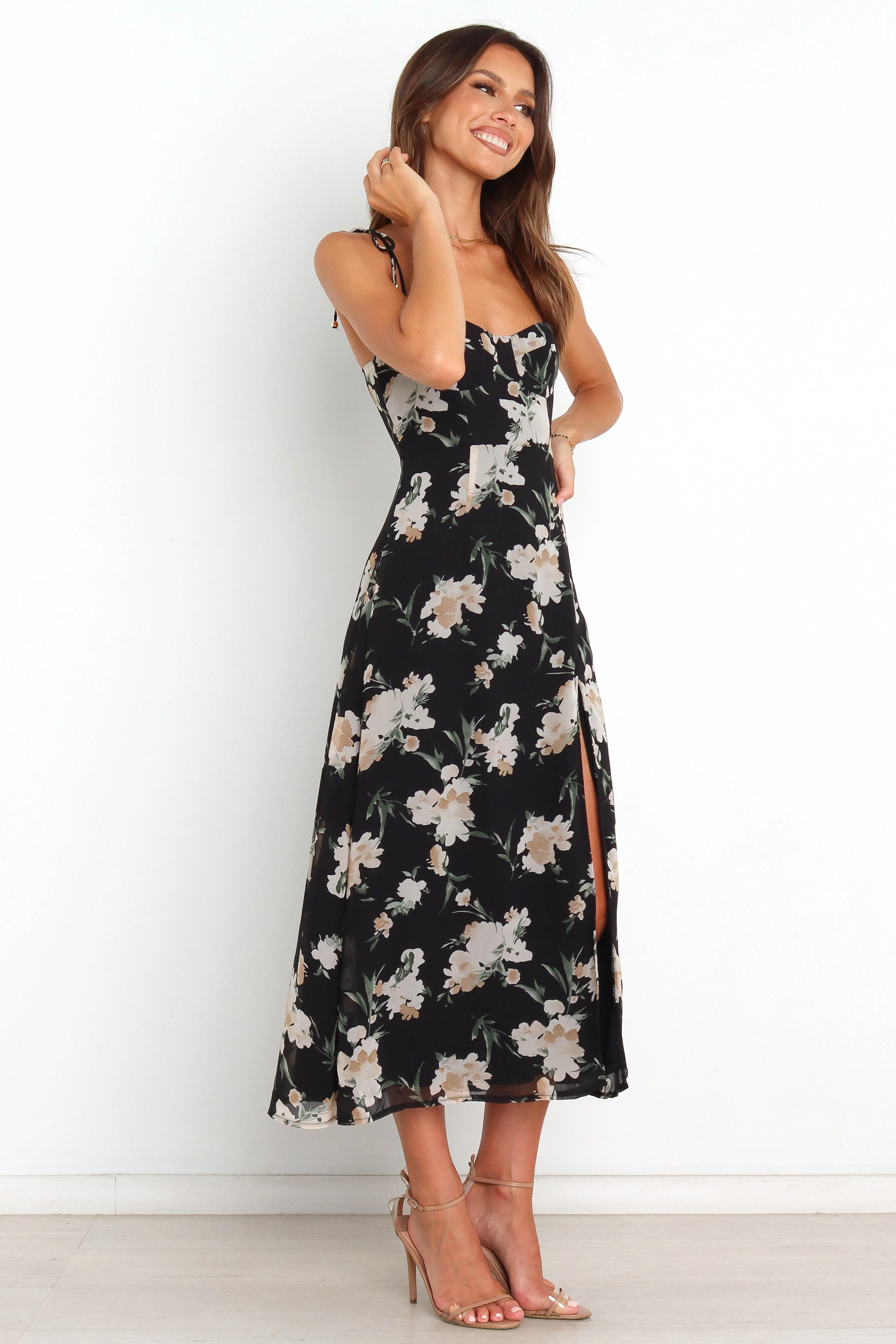 Meg Dress - Black - Image 6