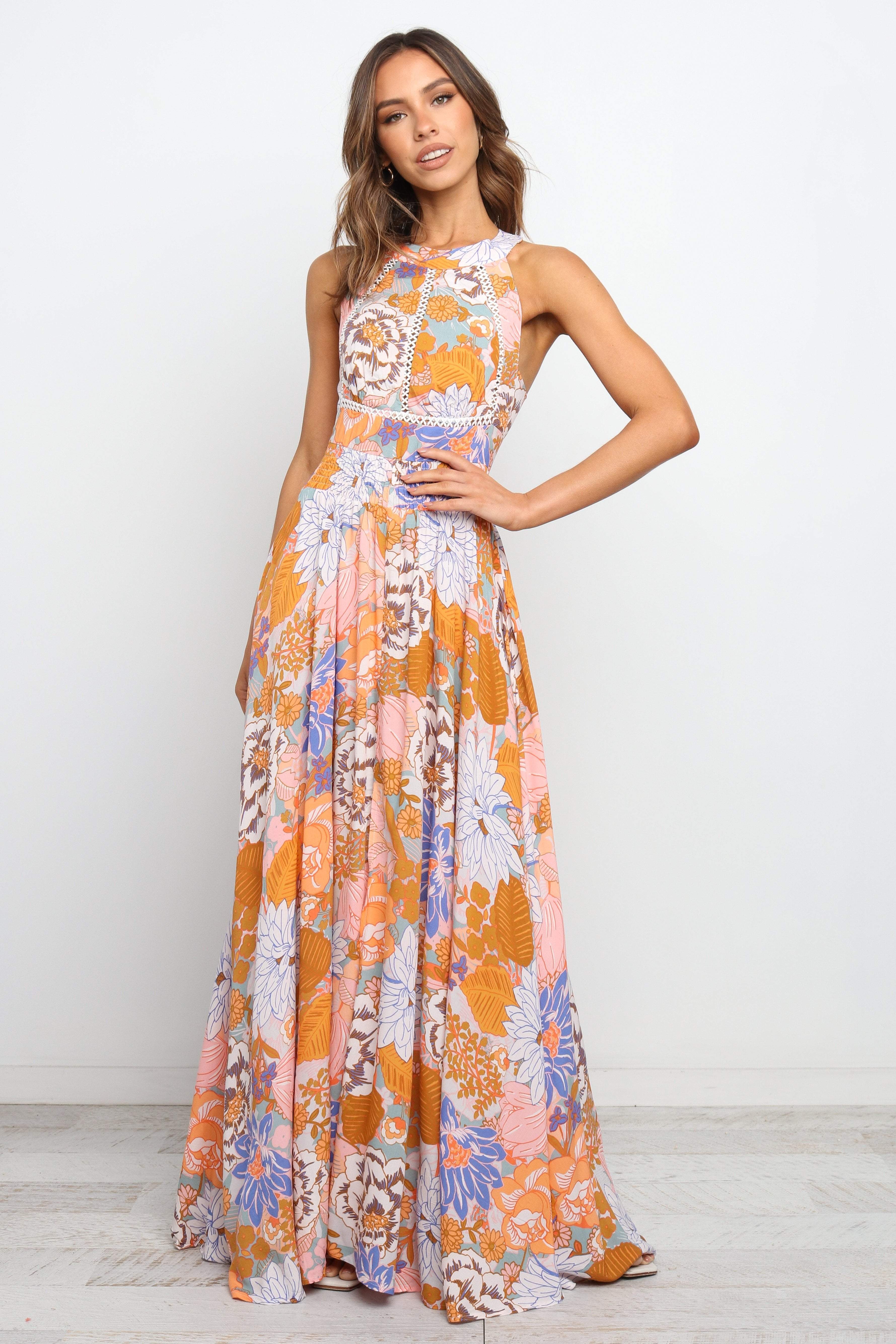 Newell Dress - Orange - Image 5
