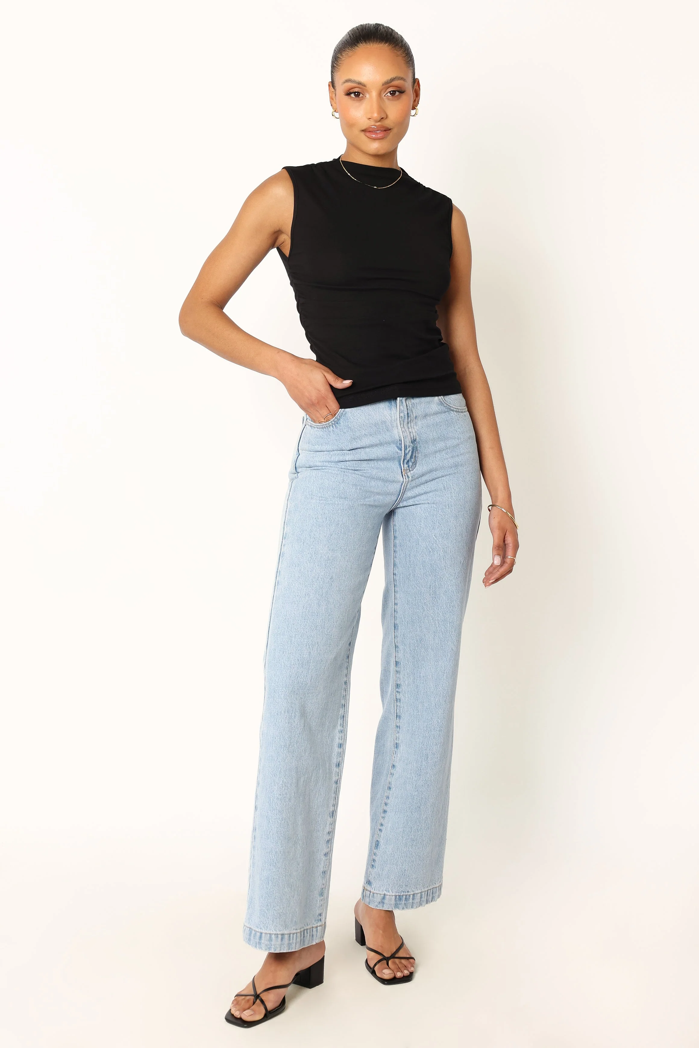 Nissa Top - Black - Image 9