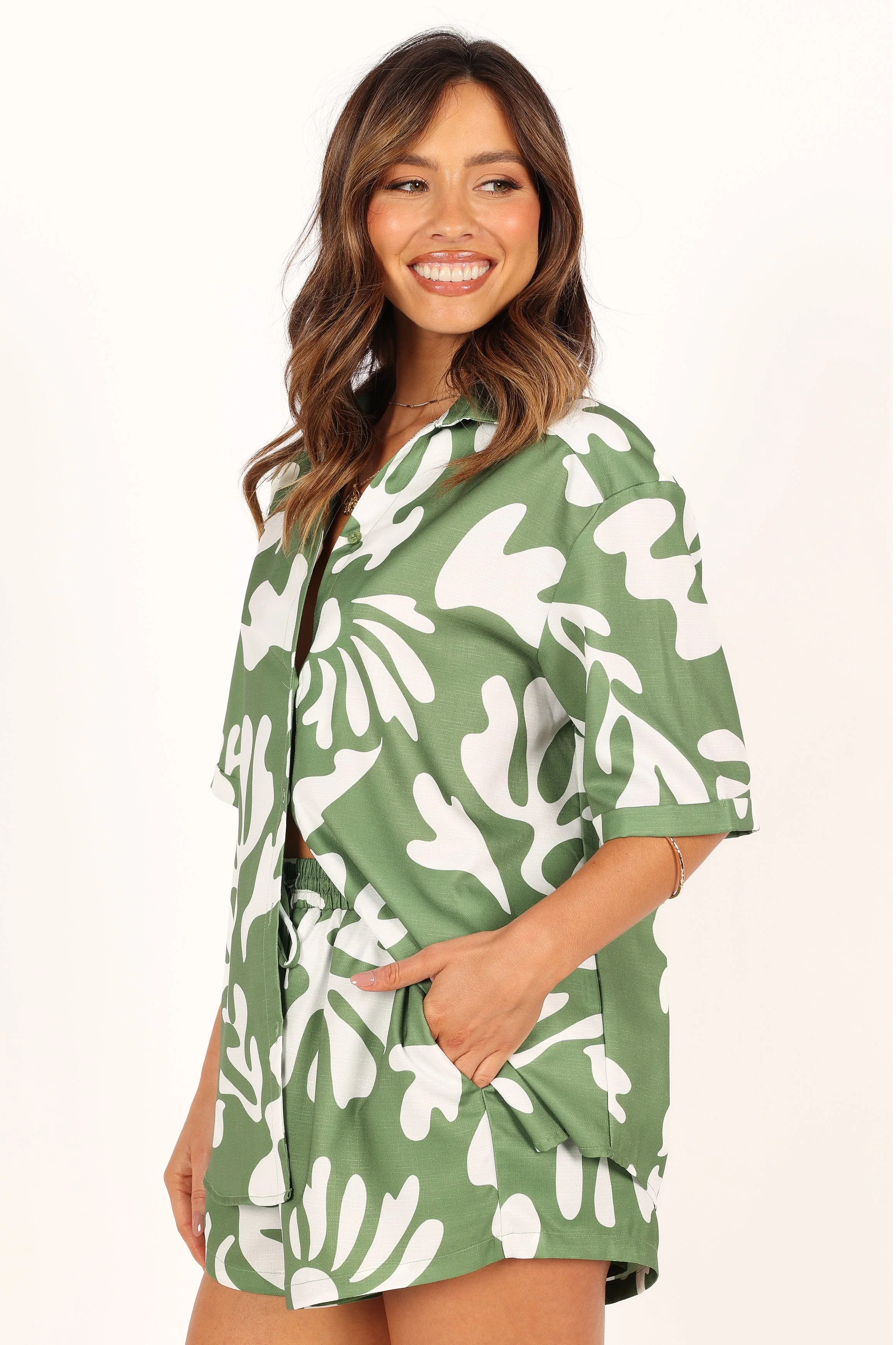 Payton Shirt - Khaki - Image 7