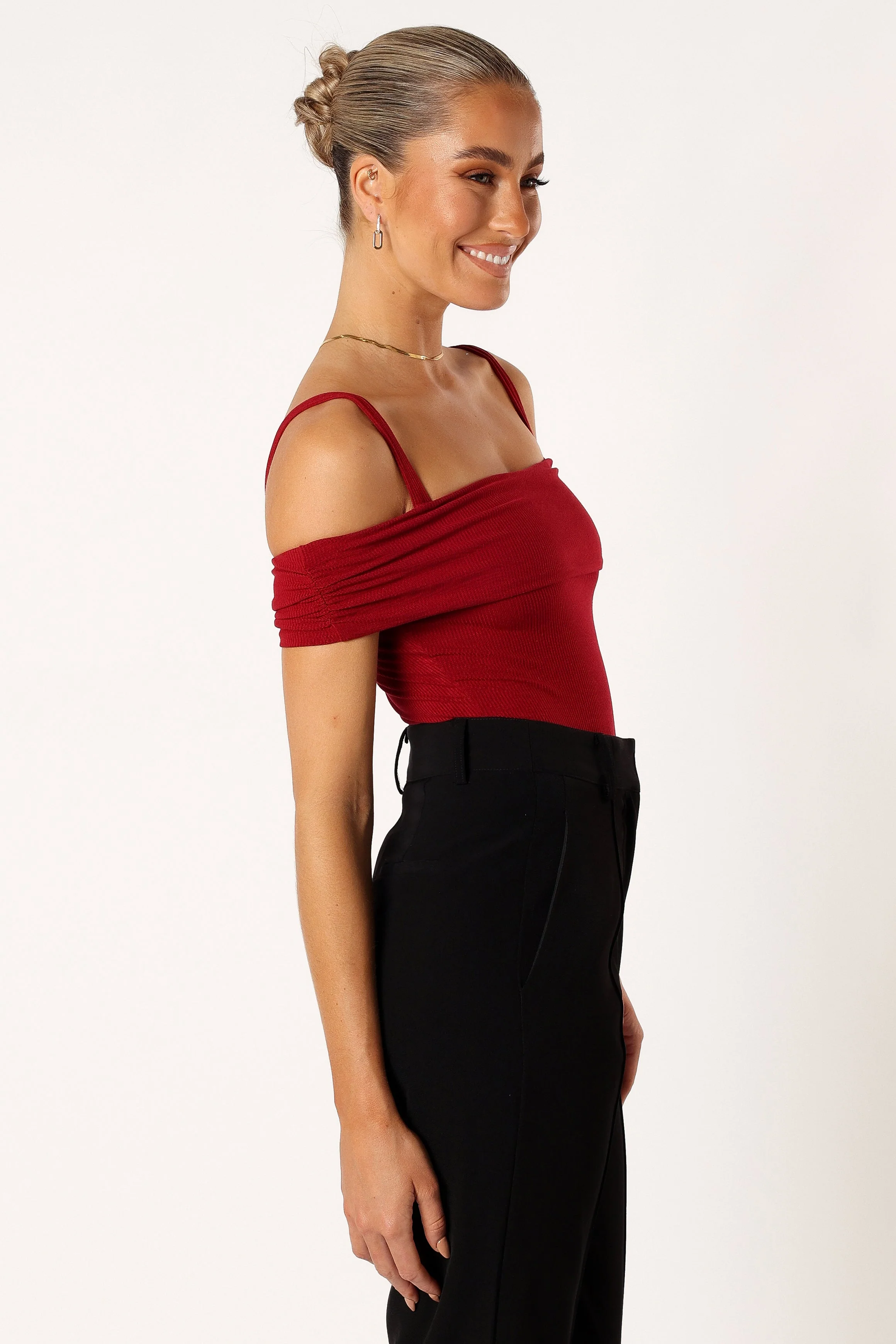 Ryder Bodysuit - Wine - Image 6