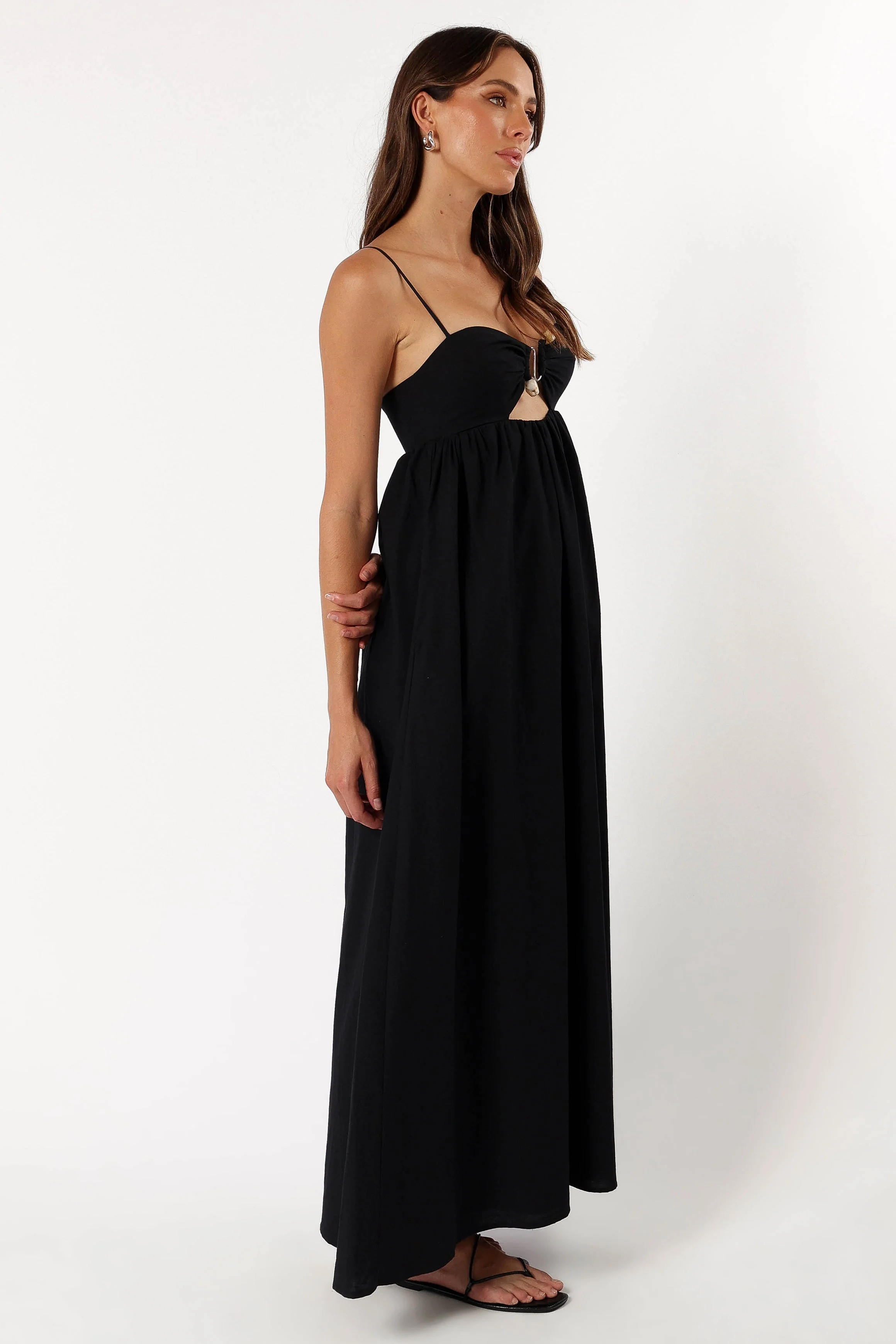 Tanala Maxi Dress - Black - Image 7