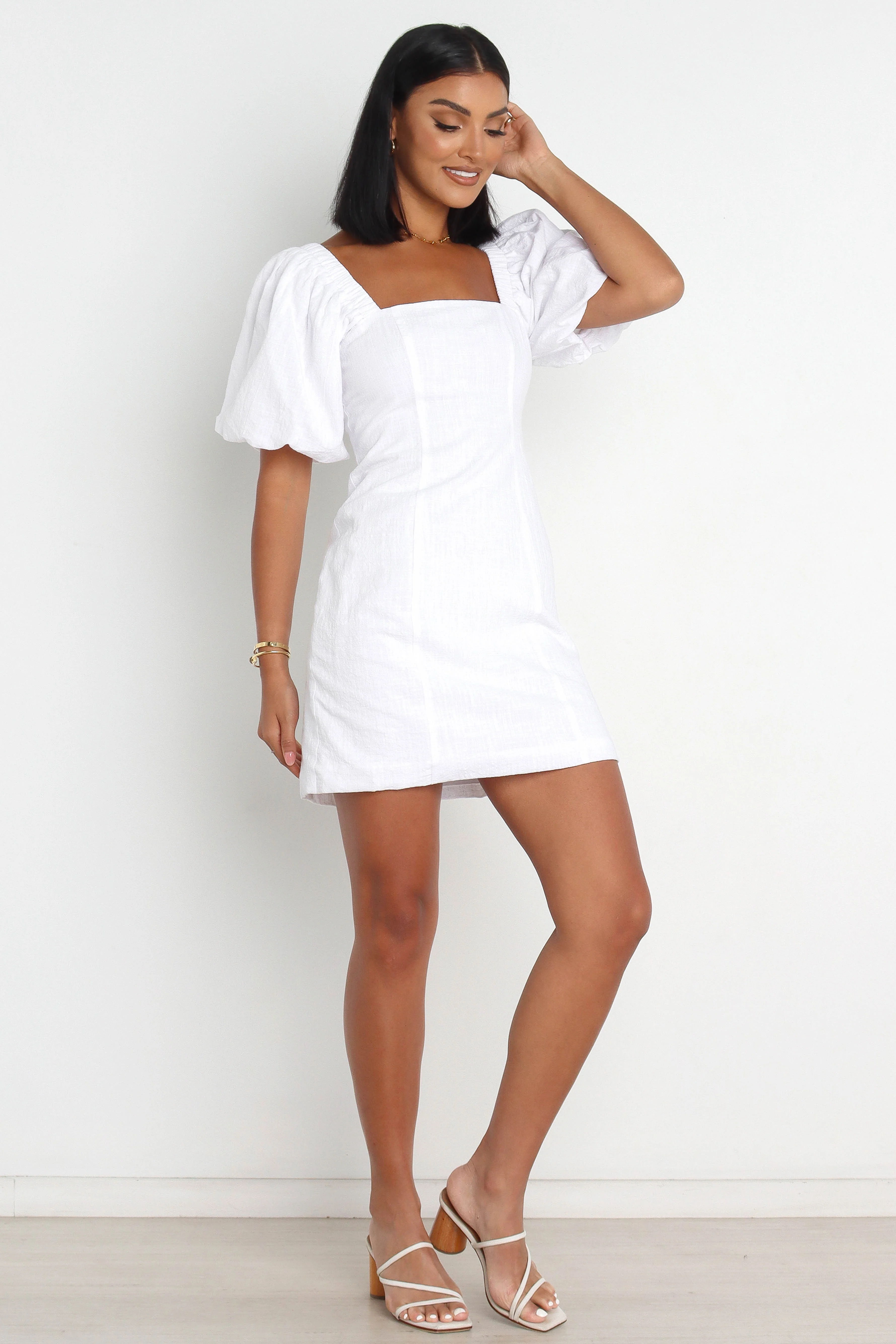 Tuscany Dress - White - Image 7